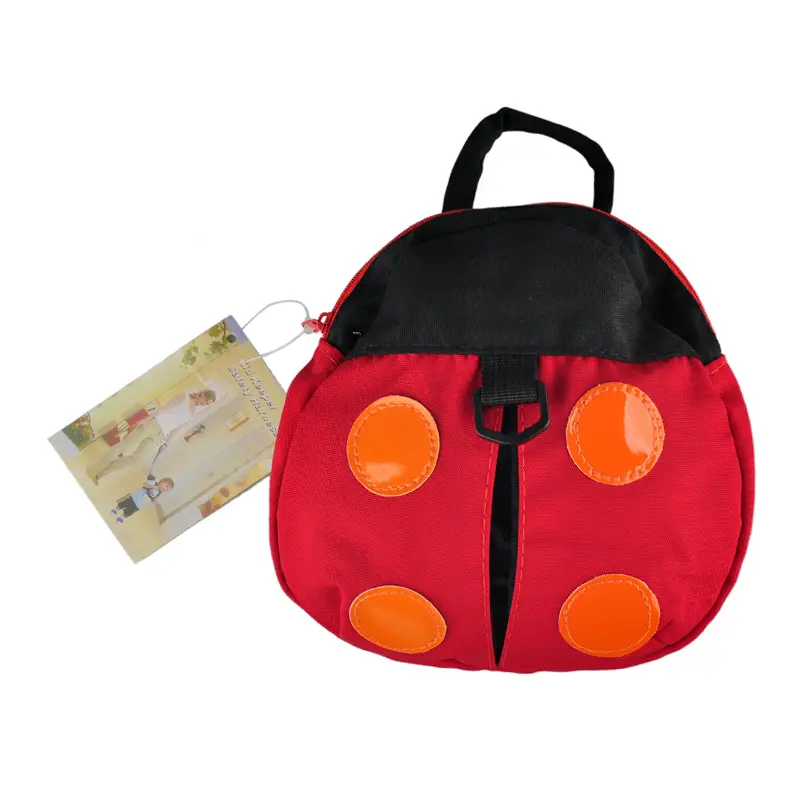 Baby Ladybug lost bag Baby Beetle toddler con cute Bat Infant Anti-lose Toddler bag Walking Safety Harness Backpack