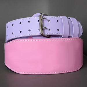 Accessori per il Fitness 4 pollici di sollevamento pesi larga <span class=keywords><strong>cintura</strong></span> di supporto per la schiena da palestra per allenamento con <span class=keywords><strong>cintura</strong></span> di sollevamento pesi in vacchetta - Product Image 2