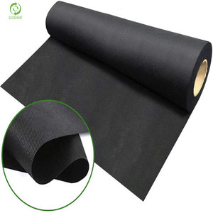 ผ้าซันไชน์ GRS OEKE-TEX RPP RPET PP ผ้าไม่ทอสีดำ คอร์โวิน สำหรับบุเบาะ ป้องกันที่นอน ผ้าสปันบอนด์ - Product Image 1