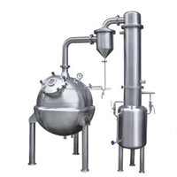 Concentrateur de confiture de traitement de jus sphérique efficace d'évaporateur de vide de pâte de tomate