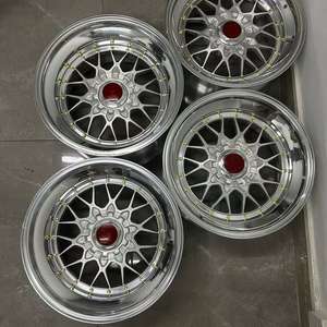 Jantes Forgées 2 Pièces en Alliage Rs2 Argentées 18 19 20 22 24 Pouces, Cintrées Profondément, 5x112 5x120 5x114.3 pour Voitures de Tourisme, Compatibles <span class=keywords><strong>BBS</strong></span> BMW M3 M4 E92 - Product Image 3