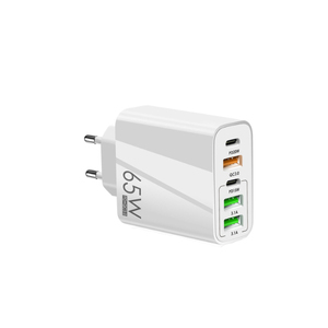 Caricatore da Muro Rapido 65W con <span class=keywords><strong>5</strong></span> Porte <span class=keywords><strong>USB</strong></span>, Stazione di Ricarica con Adattatore Multipresa, 3 Porte <span class=keywords><strong>USB</strong></span>-C e 2 <span class=keywords><strong>USB</strong></span>-A per Telefoni Cellulari - Product Image 2