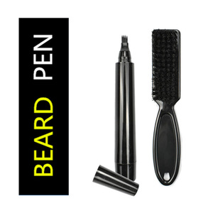 <span class=keywords><strong>Crayon</strong></span> à sourcils imperméable à base de plantes pour hommes, <span class=keywords><strong>crayon</strong></span> de remplissage et de traçage de la barbe avec une forte tenue - Product Image 4