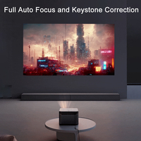 Projecteur laser R Dangbei X5 ALDP Full HD 4000 lumens ANSI, système Android 11, Wifi 6, Smart Cinema TV, vidéo USB 3.0