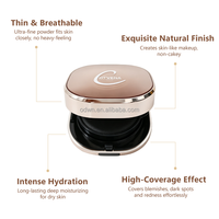 OTVENA Base de Maquillaje CC con Cobertura Fuerte y Protector Solar, Humectante Blanqueador de Larga Duración, 12h Resistente al Agua, Iluminadora