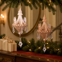 Ornements de Noël suspendus modernes de haute qualité et populaires pour la décoration de la maison, utilisation festive, durables et réutilisables