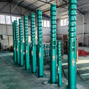 Factory QJ Cast Iron <b>Submersible</b> Deep Well <b>Pump</b> Multi-Stage High Lift Irrigation & Garden <b>Pump</b> Self-Priming - Product Image 3