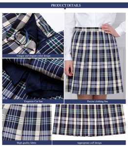 Attractive Girls <strong>Skirts</strong> <strong>Pleated</strong> Plaid <strong>Skirts</strong> for Middle and High <strong>School</strong> <strong>Skirts</strong> for Girls - Product Image 4