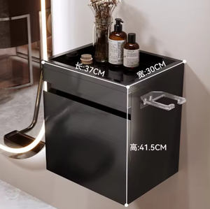Armoire murale moderne en acier inoxydable pour salon de coiffure, rangement d'outils, mobilier de salon pour salon de coiffure - Product Image 2