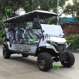 रिसोर्ट गोल्फ कोर्स और वाणिज्यिक परिवहन के लिए ब्रेक के साथ टिकाऊ 8 सीटें वाणिज्यिक गोल्फ कार्ट भारी शुल्क गोल्फ ट्रॉली - Product Image 6
