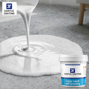 JIANTAI CSDPQ-01 Factory Workshop Floor <b>Paint</b> Epoxy <b>Coating</b> New Fashion Anti-dust Self-Leveling Seamless Cement Floor <b>Paint</b> - Product Image 1