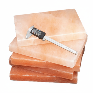 Plato de Sal del Himalaya de Primera Calidad 2025, Bandeja de Cocina con Forma Circular, Bloque de Sal Tallado para Decoración del Hogar - Product Image 1