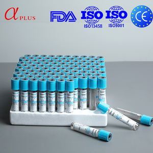 Hastane Supplie tek kullanımlık sarf malzemeleri vakumlu kan toplama tüpler mavi üst 3.2% sodyum sitrat vakumlu fabrika toptan - Product Image 3