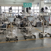 Vis semi-automatique de remplisseur de tarière de prix usine dosant la machine de remplissage sèche de poudre