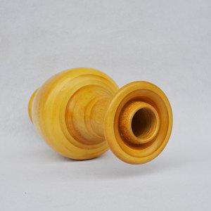 Bamboo Vase Round Traditional Handmade Decorative Office Space Home Dcor - Product Image 4