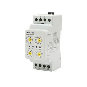 10 ans de fourniture de relais de protection de phase GKRC-02, dispositif de surveillance de la tension triphasé quatre fils, provenant de notre usine - Product Image 1