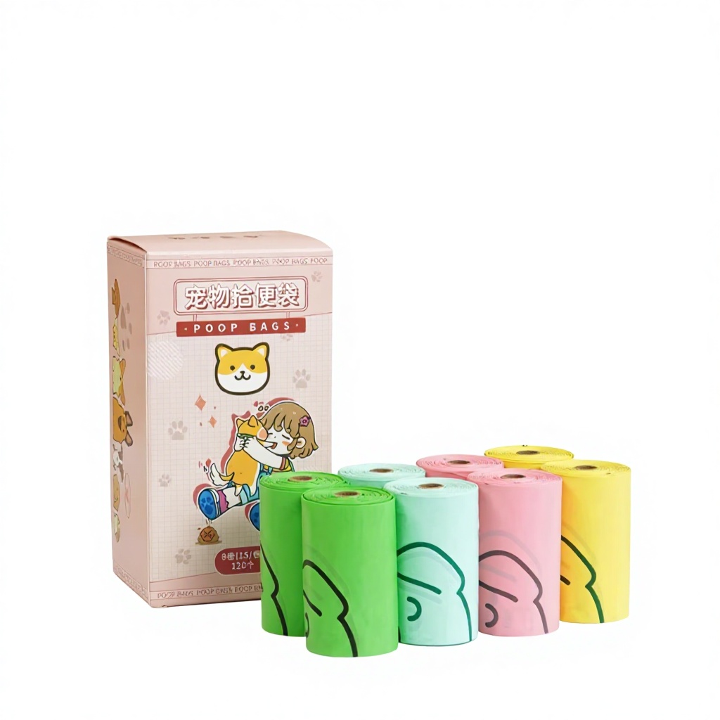 Bolsas de recogida para inodoro Green 8 Rolls - Tamaño universal