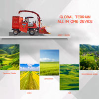 Nouvelle conception 4QZ-1600, machine à couper l'ensilage de maïs autopropulsée, sûre, fiable, gain de temps, petite taille, en stock