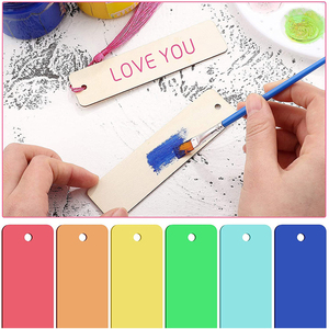 Custom Printing DIY Painting Wooden Reading <b>Bookmark</b> for Souvenirs Gift Party Decoration - Product Image 2