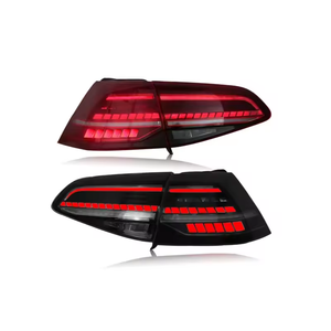 Sjc Xe Dẫn đèn hậu đèn hậu cho VW Golf 7 7.5 MK7 Phụ Kiện Xe Hơi đuôi ánh sáng nóng bán phía sau đèn ban ngày chạy chiếu sáng - Product Image 3