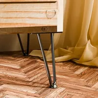 Personnalisé de haute qualité pour table pieds de lit pieds de table en métal pieds de meubles