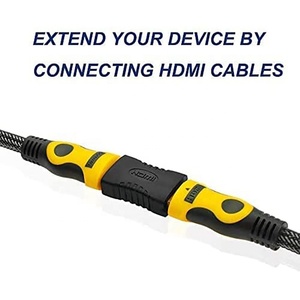 Adattatore/Connettore <span class=keywords><strong>HDMI</strong></span> <span class=keywords><strong>Femmina</strong></span>-<span class=keywords><strong>Femmina</strong></span> Placcato Oro per Estensione Cavo <span class=keywords><strong>HDMI</strong></span> - Product Image 2