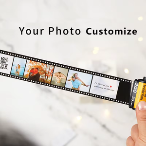 Llavero de rollo de película fotográfica de acero inoxidable personalizado al por mayor con impresión digital y 5-10 fotos <span class=keywords><strong>para</strong></span> <span class=keywords><strong>regalos</strong></span> - Product Image 3