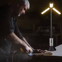 Lanterne de camping portable LED COB haute puissance 30W, lampe torche rétractable multifonction, double température de couleur, zoom longue portée