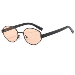 Gafas de Sol <span class=keywords><strong>LISA</strong></span> Estilo Cat's Eye, Montura Metálica Pequeña Ovalada, Protección UV400, Retro, de Alta Gama, para Mujer, Verano, Viajes - Product Image 5