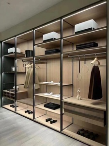 Armoire élégante et durable Meubles écologiques Armoire en métal pour chambre à coucher - Product Image 3