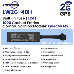 LYNKWORLD LW2G-4BH nascosto GPS Tracker fusione per motocicli cruscotto antifurto vibrazione allarme PC IOS Android App 1 anno - Product Image 3