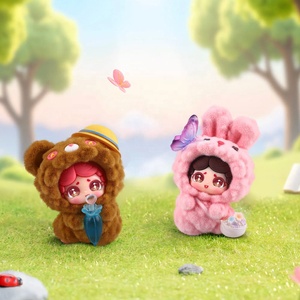 Venta al por mayor de Muñecos Mini Bean de Caja Sorpresa Originales, Adornos Creativos de Resina, Decoración de Escritorio Reconfortante, Regalos de Cumpleaños - Product Image 5