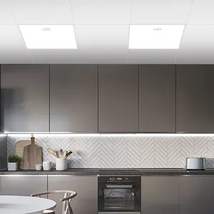 ultra slim frame lighting fixtures kitchen slim panel light flicker free suitable for kitchen panel light