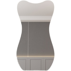 <span class=keywords><strong>Espejo</strong></span> de <span class=keywords><strong>Pared</strong></span> Curvo en Forma de 8, <span class=keywords><strong>Espejo</strong></span> Colgante de Forma Irregular para Dormitorio, Sala de Estar, Decoración del Hogar, Venta al Por Mayor Directo de Fábrica - Product Image 2