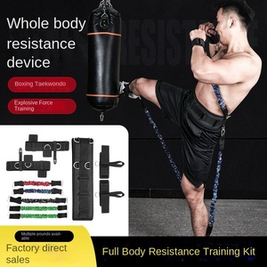 Bande de Résistance Professionnelle pour Entraînement de Boxe, Sangle Élastique en Caoutchouc pour Étirements, Bandes de Résistance pour Améliorer la Puissance, Portable - Product Image 3