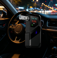 Alcoholímetro Profesional Airsense S1 con Celda de Combustible, Pantalla LCD Digital, Respuesta Rápida 0-400mg, USB Tipo-C