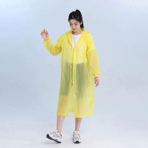 เสื้อกันฝนคุณภาพสูงแบบพับได้ EVA สำหรับทุกเพศ กันน้ำ กันลม แฟชั่น สำหรับ 1 คน สกรีนโลโก้ได้ เหมาะสำหรับการเดินทาง แคมป์ปิ้ง ขายส่ง - Product Image 2