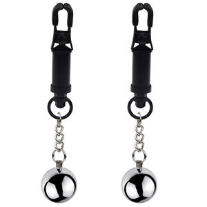 BDSM esaret Metal meme klipleri meme kelepçeleri seks oyuncakları meme yetişkin için topları ile kelepçeleri - Product Image 6