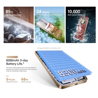 Edizione Globale X9d 6,79 Pollici 120Hz AMOLED SD 6 Gen 4 Batteria da 8300mAh Fotocamera Principale da 108MP IP68 IP69 Dual SIM 5G Mobile