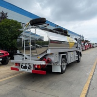 Camion-citerne Sinotruk Howo 3 tonnes 5 tonnes à chargement par le bas pour le transport de carburant