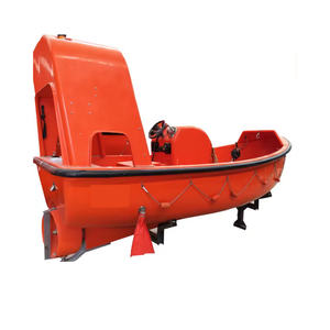 เรือกู้ภัย FRP สำหรับ 6 คน พร้อมโครงสร้างลำเรือที่สามารถตั้งตรงได้เอง และไฟส่องสว่างสำหรับภารกิจกู้ภัยทุกสภาพอากาศทั้งกลางวันและกลางคืน - Product Image 1