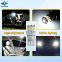 Marca propia T10 4014-12SMD 12V Bombilla LED Decodificación Luz ancha Nueva condición Corriente constante LED brillante