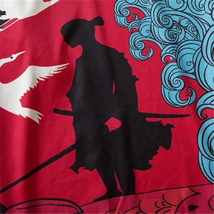 Kimono Shenman Harajuku imprimé Crane Wave, vêtements traditionnels japonais pour hommes et femmes, robe ample, streetwear, cardigan, Haori, <span class=keywords><strong>Obi</strong></span> - Product Image 4