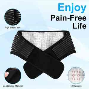 Ejercicio térmico espontáneo Cinturón térmico Soporte de disco intervertebral <span class=keywords><strong>lumbar</strong></span> para hombres y mujeres Cuidado de la salud de la cintura - Product Image 5