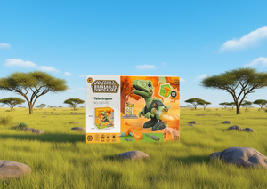 Kit modello di dinosauro Velociraptor costruibile in plastica 18045 Età 3+ - Product Image 2