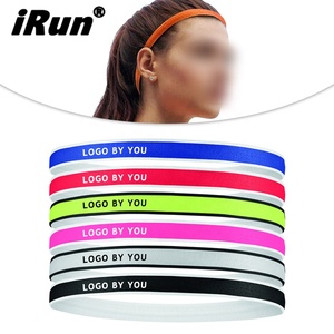 IRun-Diadema elástica deportiva para el pelo, diadema fina con estampado personalizado, para envolver la cabeza, de diseño a la moda - Product Image 1