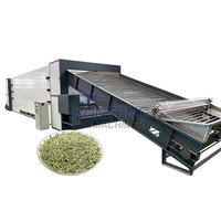 Meerlaagse Gaasbanddroger Heteluchtdroogmachine Bagasse Brouwerij Afval Biergist Broodkruimels Droogmachine