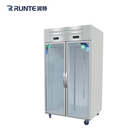 Ventilador enfriador de carne comercial de una sola temperatura Modo de refrigeración Congelador de carne fresca Vitrina Refrigeradores comerciales