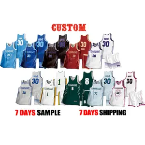 Unisex Adults Plus Size Basketball Jersey Customizable Quick Dry Breathable Sportswear Featuring Custom Team Name