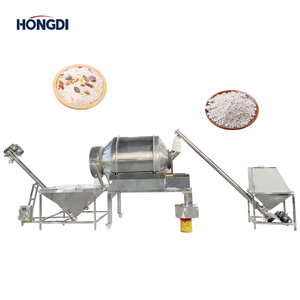 เครื่องผสมแบบดรัมสแตนเลส HONGDI สายพานลำเลียงอัตโนมัติอัจฉริยะสำหรับผสมผงกาแฟ 380V/220V ความจุ 400 - Product Image 2